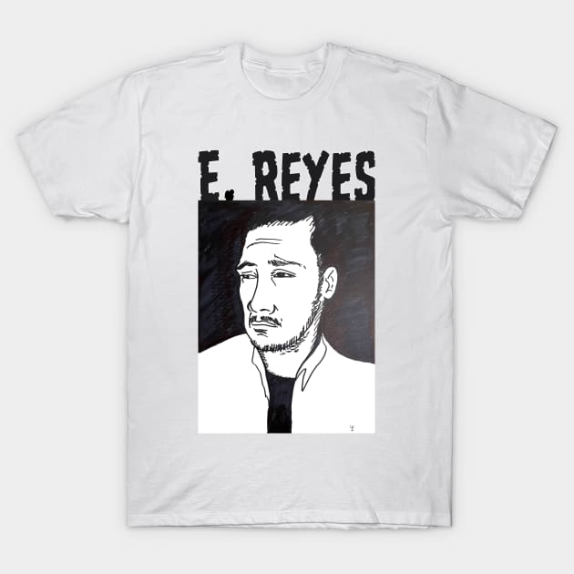 E. Reyes Portrait T-Shirt by Luis Paredes Creates